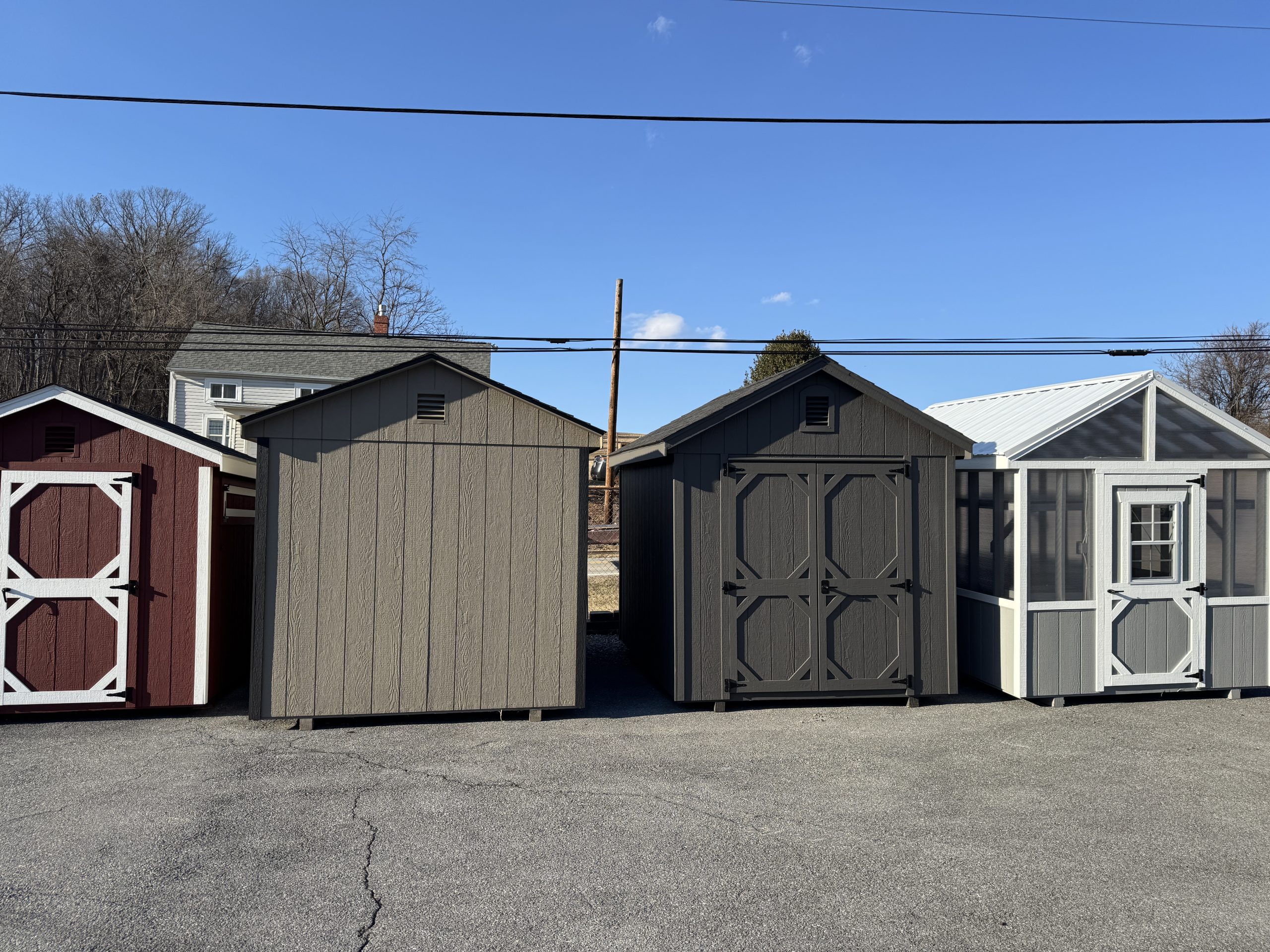 Fredrick MD Shed, darker wood